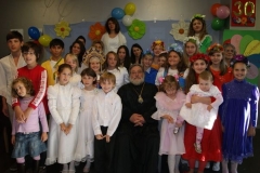 Детские поздравления с 30-ти летним юбилеем хиротонии архиепископа Лонгина Клинского. (16.10.2011)